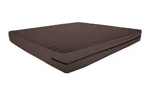 The Furnishing Tree Polyester Waterproof Large Queen Size 60x78X8 inches (WxLxH) Zippered Mattress Cover Coffee-thumb3