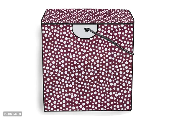 The Furnishing Tree Washing Machine Cover Polka dot Pattern Pink Compatible for Whirlpool 6.5Kg Semi-Automatic Top Loading Superb Atom-thumb5