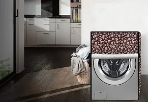 The Furnishing Tree PVC Washing Machine Cover Front Load LG 6.5 kg Inverter FHT1065SNW.ABWPEIL Brown-thumb1