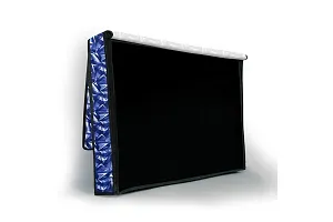 The Furnishing Tree Waterproof LED/LCD/Monitor TV Cover for All 24 Inch Models Frieze Pattern Blue-thumb3