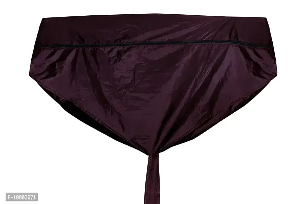 The Furnishing Tree Split AC Service Wash Bag Cover Waterproof Large Maroon Color-thumb0