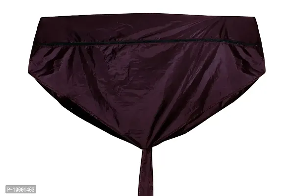The Furnishing Tree Split AC Service Wash Bag Cover Waterproof Maroon Color
