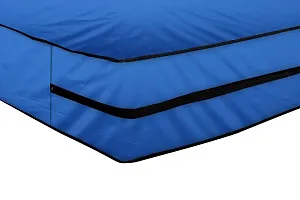 The Furnishing Tree Polyester Waterproof Antique Size 48x72X8 inches (WxLxH) Zippered Mattress Cover Royal Blue-thumb4