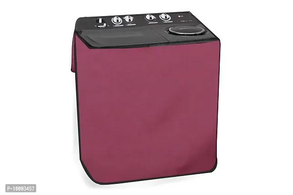 The Furnishing Tree Washing Machine Cover Compatible for Samsung Semi-Automatic Matte-thumb0