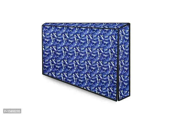 The Furnishing Tree Waterproof LED/LCD/Monitor TV Cover for All 24 Inch Models Frieze Pattern Blue