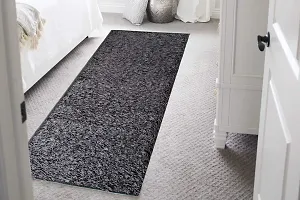 The Furnishing Tree Rugs/Floor Runner Large Size Grey Color Polyester Fur Shaggy Rug Size WxL 53x140 cm-thumb3