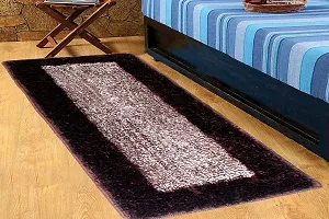 The Furnishing Tree Rugs/Floor Runner Large Anti Skid Dark Brown Color Eco Certified Size WxL 56x137 cm-thumb1