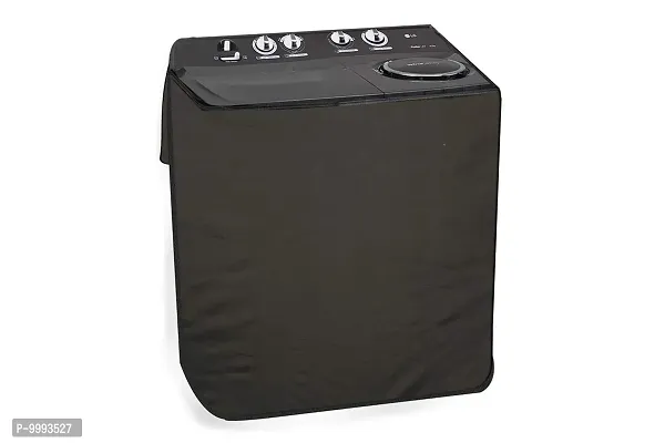 The Furnishing Tree Washing Machine Cover Made for LG 9 kg Semi-Automatic Top Loading P9040RGAZ Military Color-thumb0