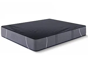 The Furnishing Tree Mattress Protector/Waterproof Bedsheet Size WxL 36x78 inches Single Bed one Unit Polyester Black-thumb4