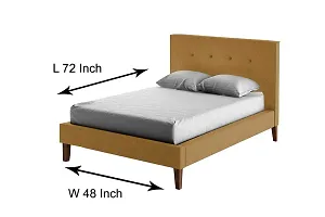 The Furnishing Tree Waterproof Mattress Protector Terry Cotton Double Bed Set of 2 Size LxW in Inches 72x36 Grey-thumb1