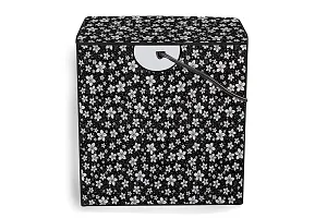 The Furnishing Tree Washing Machine Cover Floral pattern black Compatible for Whirlpool 7.2Kg Semi-Automatic Top Loading Ace Supreme Plus-thumb4