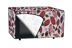 The Furnishing Tree Microwave Oven Cover for Samsung 23 L Grill MG23F301TCK Ditzy Pattern offwhite Base-thumb4