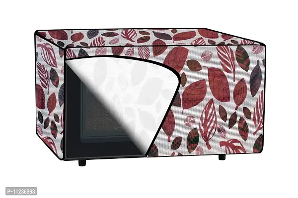 The Furnishing Tree Microwave Oven Cover for Samsung 23 L Grill MG23F301TCK Ditzy Pattern offwhite Base-thumb5