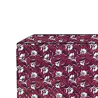 The Furnishing Tree Window ac Cover 1.5 ton Waterproof and dustproof PVC Floral Pattern Magenta-thumb4