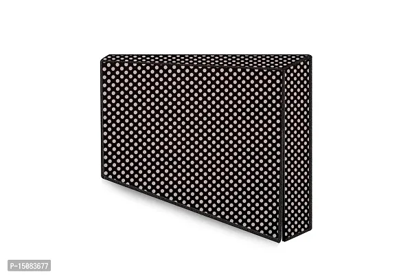 The Furnishing Tree Waterproof LED TV Cover for All 24 Inch Models Polka dot Pattern Grey