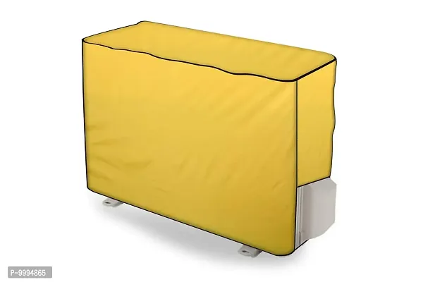 The Furnishing Tree AC Cover Outdoor Unit for 1.5 ton Yellow Color