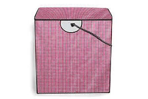 The Furnishing Tree Washing Machine Cover Pin Check Pattern Pink Compatible for Whirlpool 6Kg Semi-Automatic Top Loading Superb Atom-thumb4