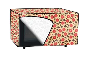 The Furnishing Tree Microwave Oven Cover for Bosch 23 L HMB35C453X Sprig Pattern Multicolor-thumb4