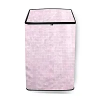 The Furnishing Tree PVC Washing Machine Cover Fully Automatic Samsung 6.5 kg Top Load WA65M4205HV/TL Light Pink-thumb2