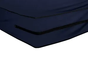 The Furnishing Tree Dust & Waterproof Single Size 36X72X8 inches (WxLxH) Zippered Mattress Cover Blue-thumb4