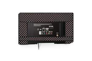 The Furnishing Tree Waterproof LED TV Cover for All 24 Inch Models Polka dot Pattern Grey-thumb2