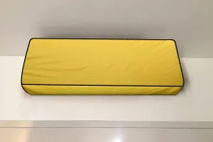 The Furnishing Tree Split AC Cover for Indoor and Outdoor units of 2 Ton waterproof Yellow Colour-thumb2