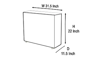 The Furnishing Tree Split AC Cover set of Indoor and Outdoor Unit used for 1 Ton Amazon Basics ?AB2021INAC002 Abstract Pattern Multi Color on Coffee base-thumb4