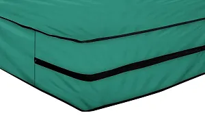 The Furnishing Tree Polyester Waterproof Large Queen Size 60x78X5 inches (WxLxH) Zippered Mattress Cover Green-thumb4