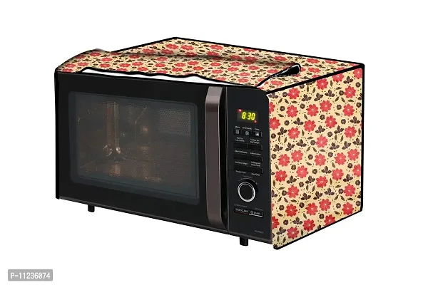 The Furnishing Tree Microwave Oven Cover for Bosch 23 L HMB35C453X Sprig Pattern Multicolor-thumb0
