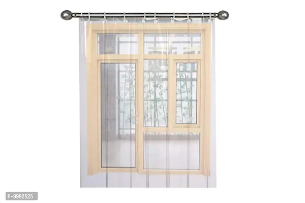 The Furnishing Tree 0.20mm AC Curtain/Transparent - (4.5 X 10 Ft) Or (54 X 120 inches) Set of Two-thumb2
