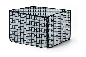 The Furnishing Tree Microwave Oven Cover for Samsung 28 L Convection MC28H5025VK Lattice Pattern Grey-thumb2