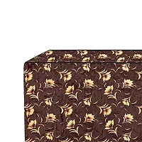 The Furnishing Tree Window ac Cover 1.5 ton Waterproof and dustproof PVC Floral Pattern Coffee Brown-thumb4