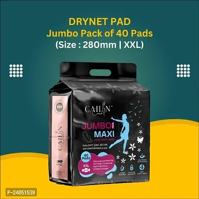 Jumbo Extra comfort Sanitary Napkin Pads (40 pads, XXL) Sanitary Pad-thumb0
