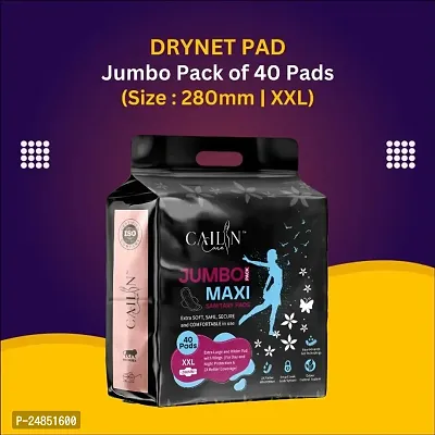 Jumbo Extra comfort Sanitary Napkin Pads (40 pads, XXL) Sanitary Pad