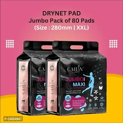 Jumbo Extra comfort DRY Net Top Sheet Pad naturally SOFT extra L 2 Jumbo Packet-thumb0