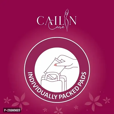 Cailin Care Antibacterial Soft Cotton Sanitary Napkin Sanitary Pads (Size - 320mm | XXXL) (Combo of 3 Packet) (Total 120 Pads)-thumb3