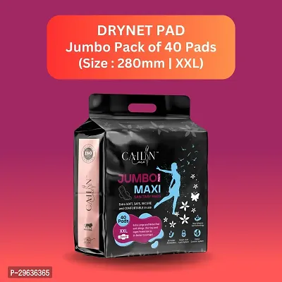 Jumbo Extra comfortt Sanitary Napkin Pads (40 pads, XXL) Sanitary Pad-thumb0