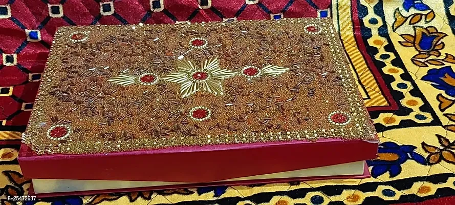 Handmade Fordable Quran Box Wooden With Rehal For Holy Books Stand - Islamic Muslim Cap Men Or Namaz Topi Tasbeeh Chanting Prayer Counter Tasbih