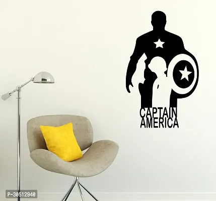 Designer Black Vinyl Wall Stickers For Home,Office-thumb0