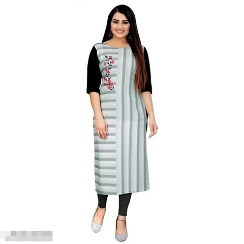 Stylish Crepe Kurtis For Women