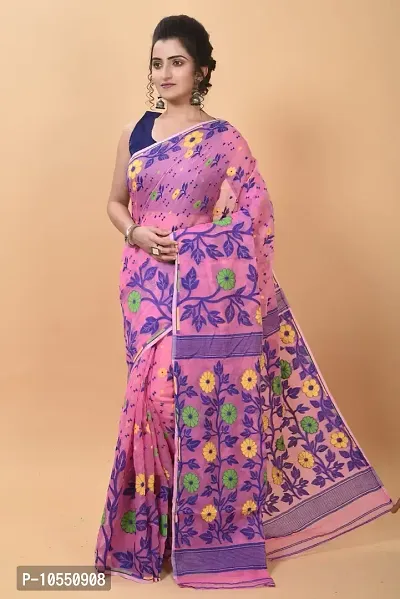 Stylish Cotton  Printed Saree without Blouse piece