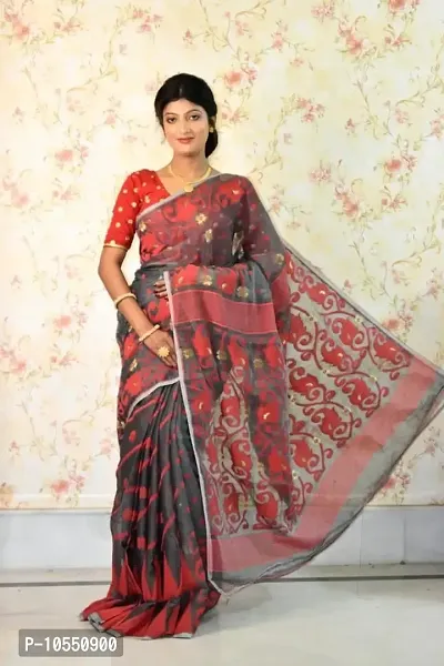 Stylish Cotton  Printed Saree without Blouse piece