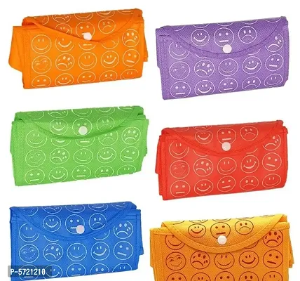 Multicoloured Fabric Printed Handbags For Women-thumb4
