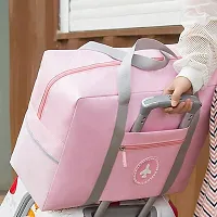 Foldable Travel Duffel Bag Tote Carry on Luggage Sport Duffle Weekender Overnight for Women and Girl-thumb4