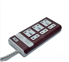 Useful Extension Boards/CHORDS Extension Box 6 Amp 3+3 Universal Multi Plug Point (3 Three pin and 3 Two pin sockets)-thumb1