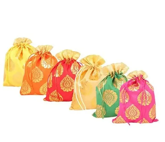 Ethiana Paan Patta Potli Batwa Bag Bridal Purse Women handbag Shagun Pouch Return Gifts Pack of