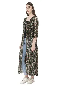 Sei Bello Women's Chiffon Long Shrug/Women's Top (XX-Large, Multicolor)-thumb1