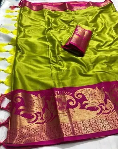 Beautiful Banarasi Cotton Silk Sarees