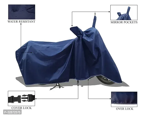 Water Resistant Two Wheeler Body Cover for Bajaj Discover-thumb2