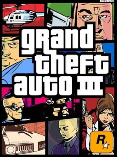 GTA 3 PC Game DVD